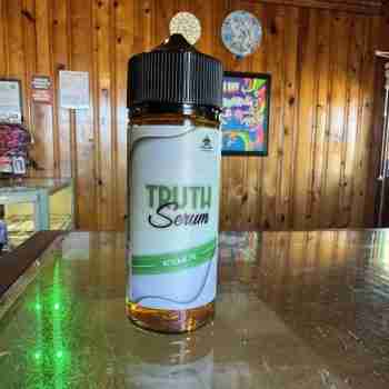 Bottle of Key Lime Pie premium nicotine-free e-liquid with lime and cream flavor, 70% VG/30% PG